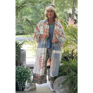 Jaded Gypsy Never Ending Fields Duster - Liberty NEW
